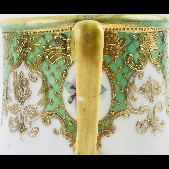 🅾️SOLD🅾️Noritake HandPainted Japan Sugar Bowl Go - Picture 6 of 9